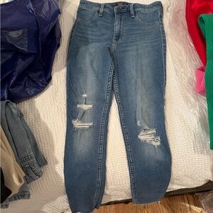 Abercrombie high rise jean legging